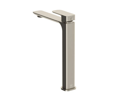 Oskar Tall Basin Mixer Brushed Nickel