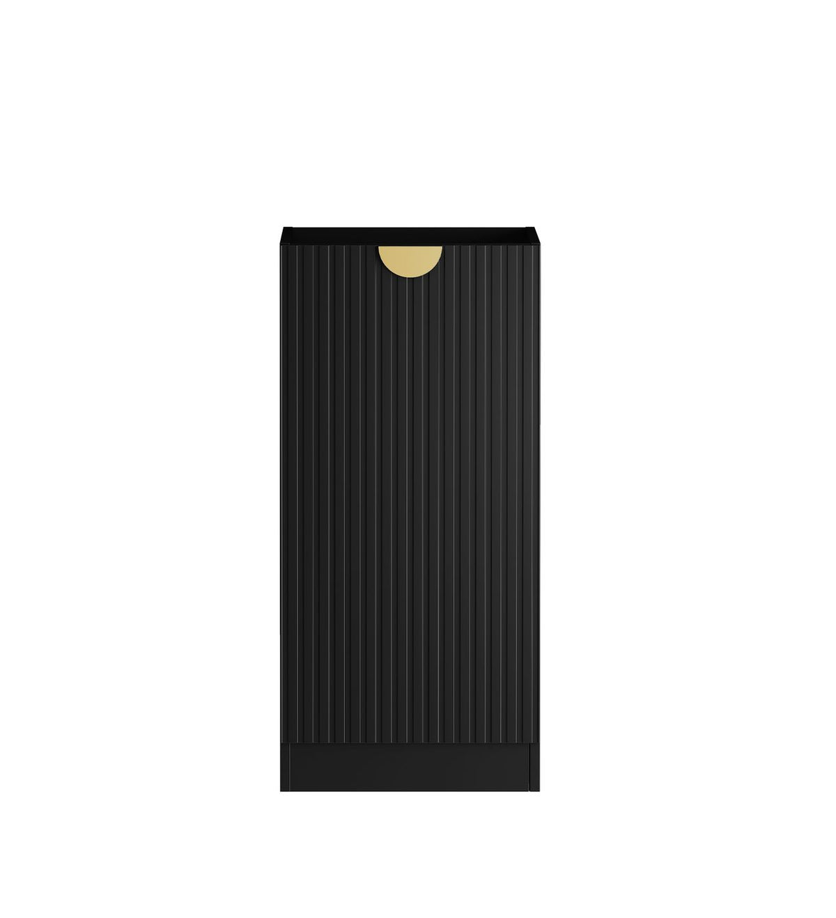 Marlo Fluted Laundry 415 Black Base Cabinet