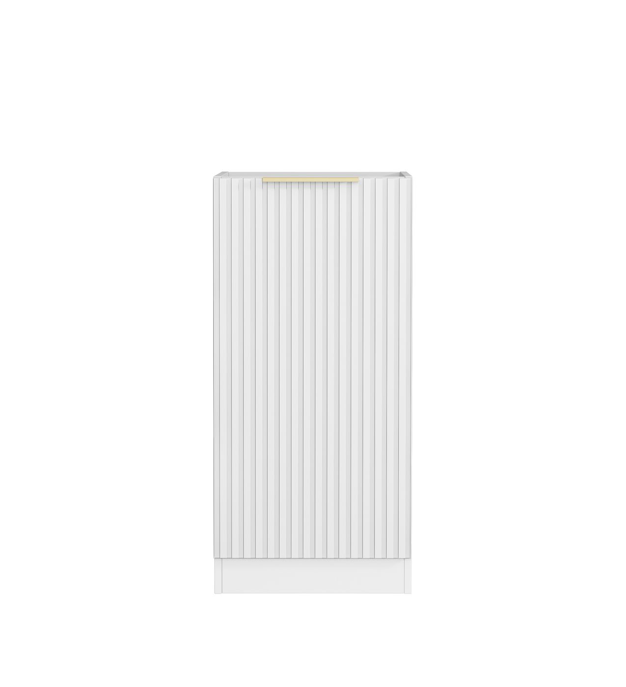 Noosa Fluted Laundry 415 White Base Cabinet