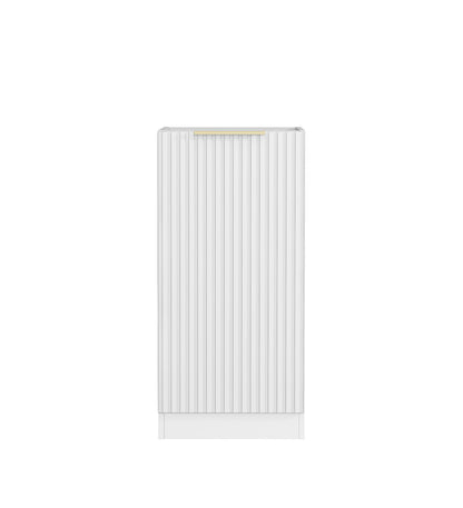 Noosa Fluted Laundry 415 White Base Cabinet