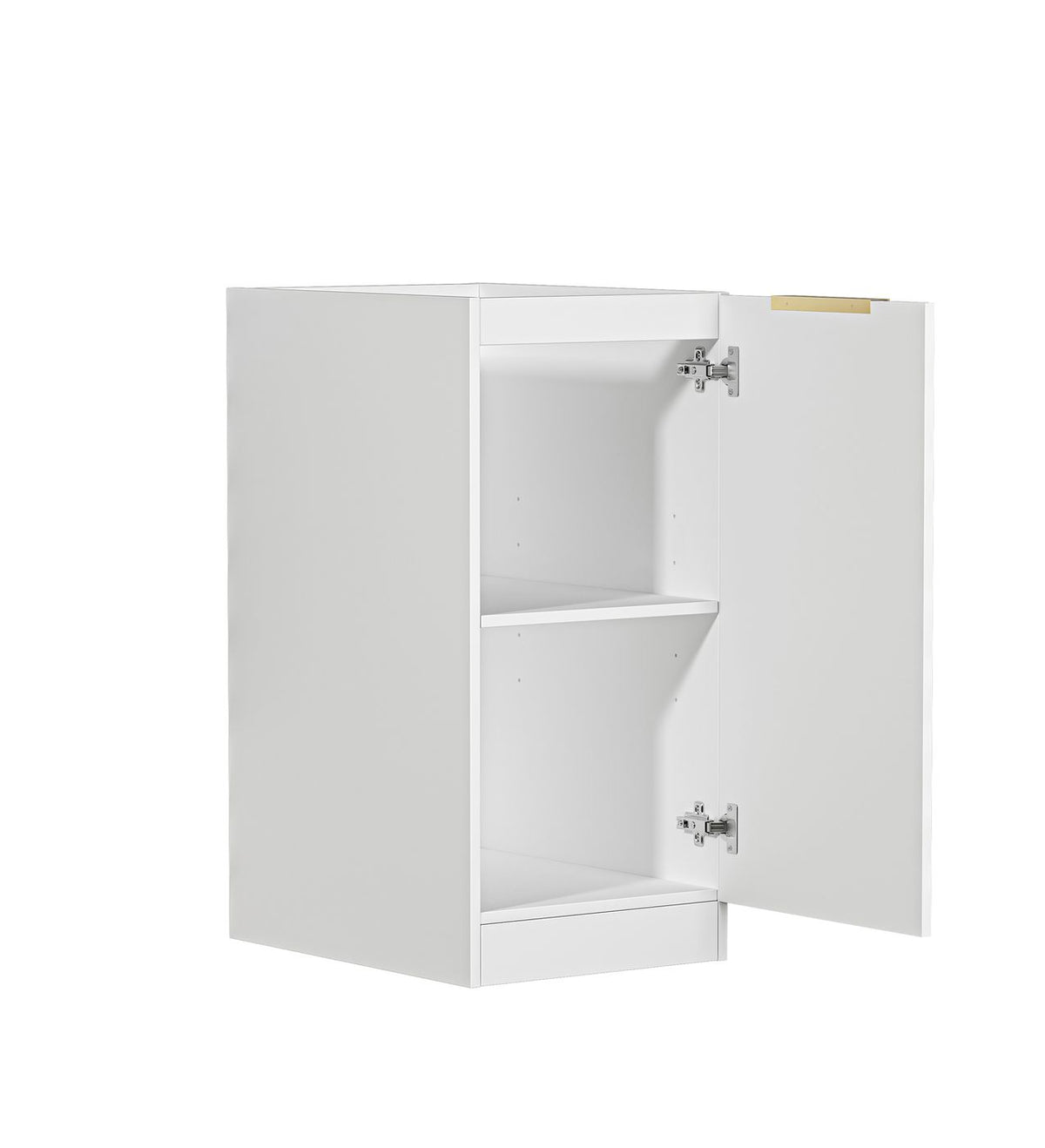 Noosa Fluted Laundry 415 White Base Cabinet