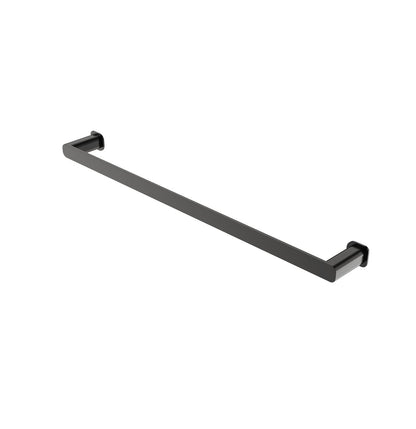 Oskar 600mm Gun Metal Single Towel Rail