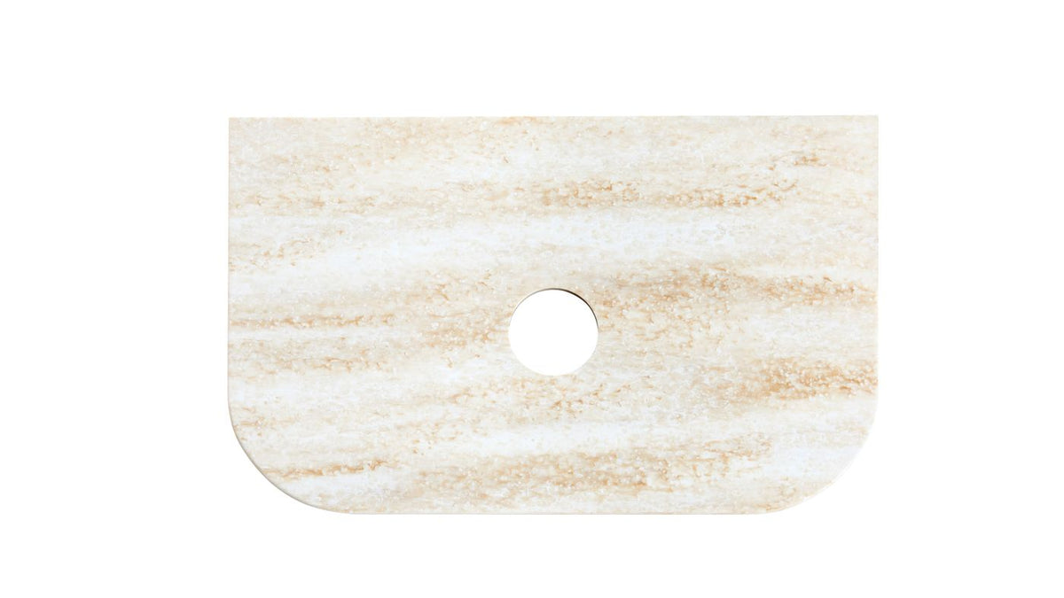 Havana English Edge 750x500x50 Sand Dune Top