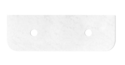 Havana 1500x500x20 Solid Surface Cloudy Carrara Top