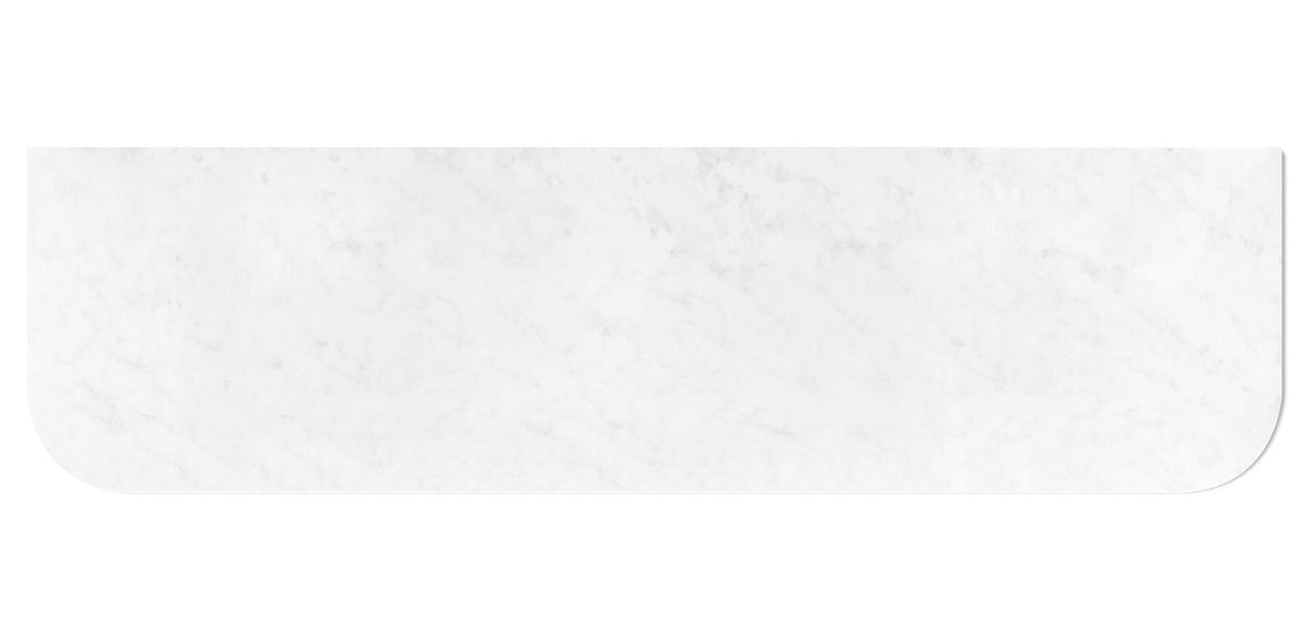 Havana 1800x500x20 Solid Surface Cloudy Carrara Top No Hole