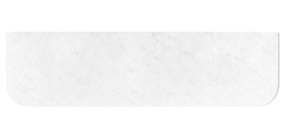 Havana 1800x500x20 Solid Surface Cloudy Carrara Top No Hole
