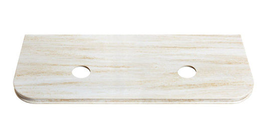 Bondi English Edge 1500x460x50 Sand Dune Top