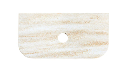 Bondi English Edge 900x460x50 Sand Dune Top