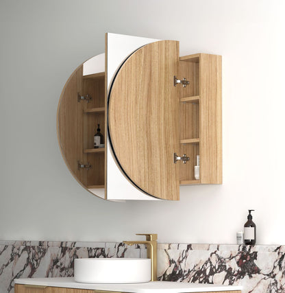 Bondi 1200x750 Woodland Oak Shaving Cabinet
