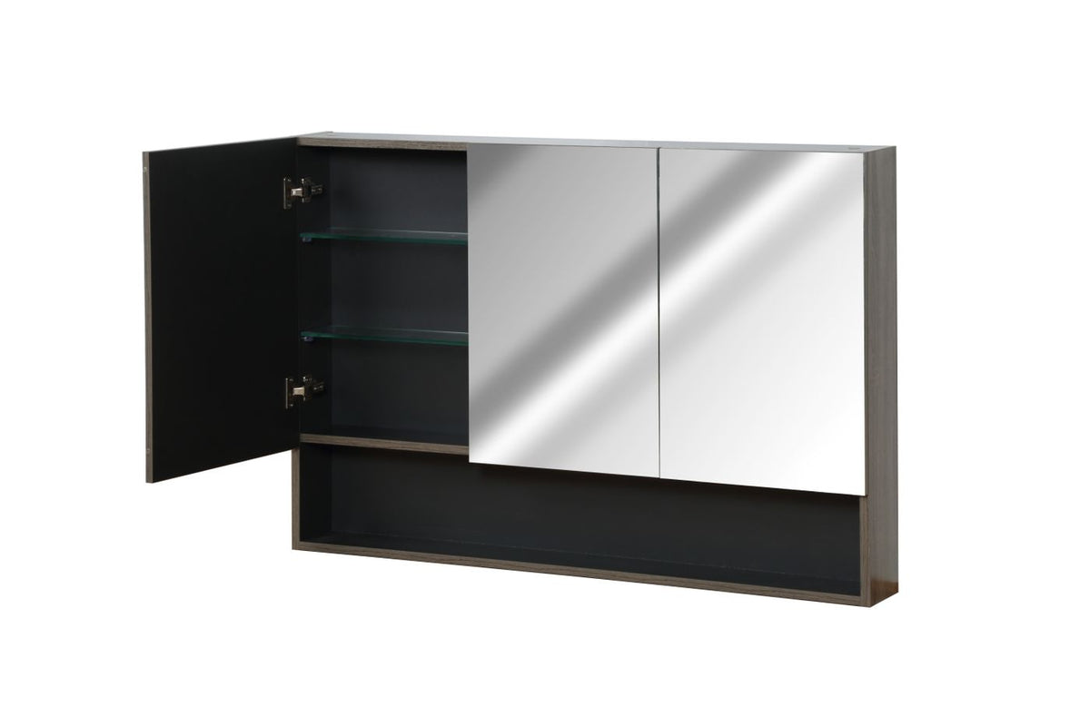 Maximo 1200mm Shaving Cabinet with Shelf (MDF)