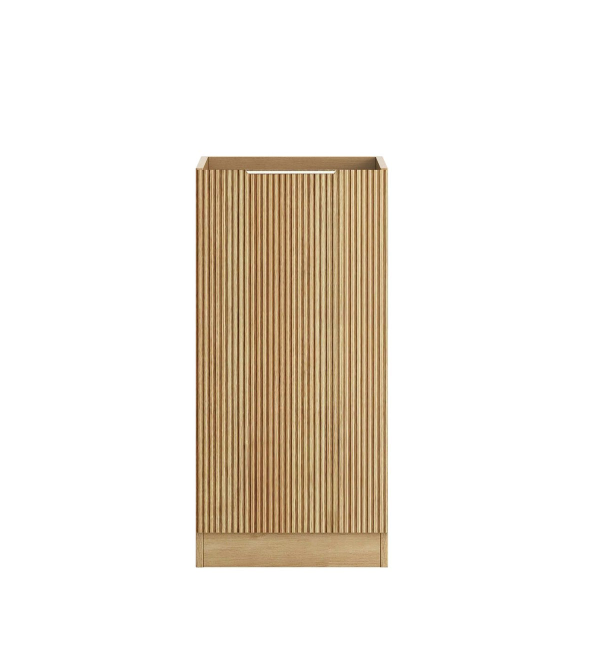 Havana Fluted Laundry 415 Woodland Oak Base Cabinet