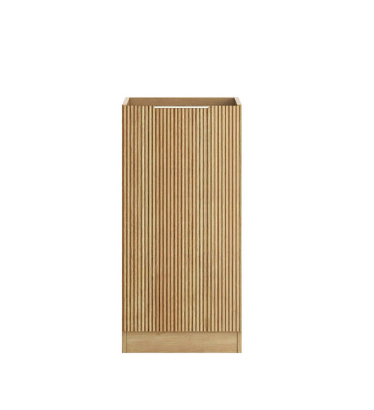 Havana Fluted Laundry 415 Woodland Oak Base Cabinet