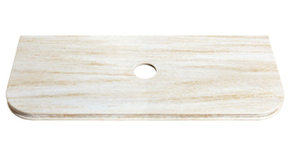 Bondi English Edge 1200x460x50 Sand Dune Top