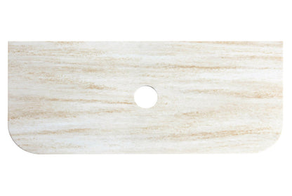 Bondi English Edge 1200x460x50 Sand Dune Top