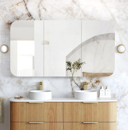 Newport 1500x750 Woodland Oak Shaving Cabinet