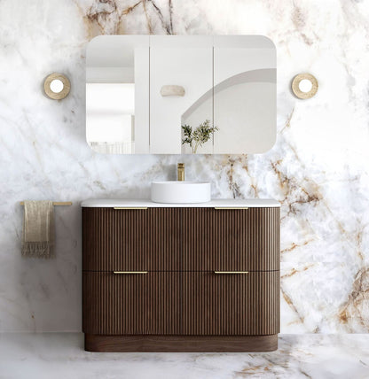 Havana 1200mm Sable Walnut Floorstanding Cabinet