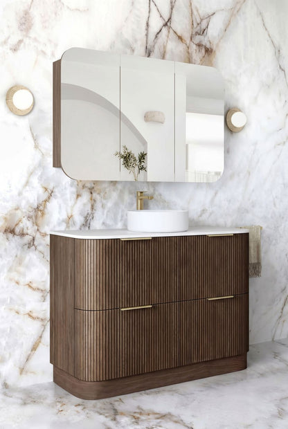 Havana 1200mm Sable Walnut Floorstanding Cabinet
