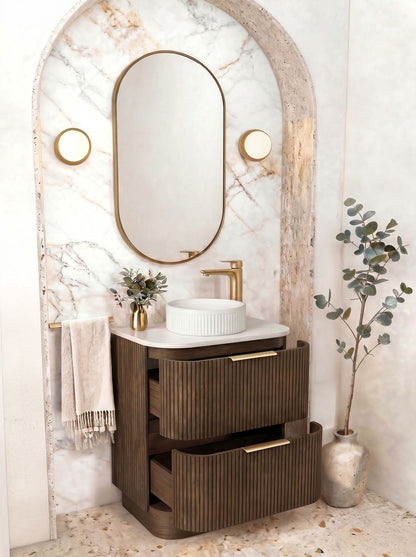 Havana 600mm Sable Walnut Floorstanding Cabinet