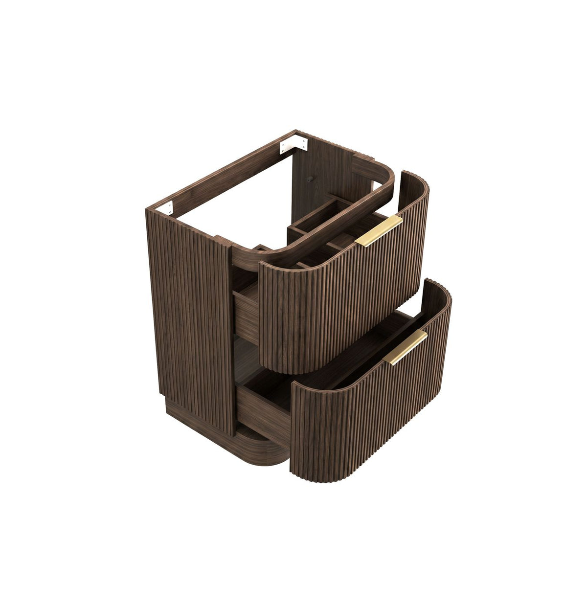 Havana 750mm Sable Walnut Floorstanding Cabinet