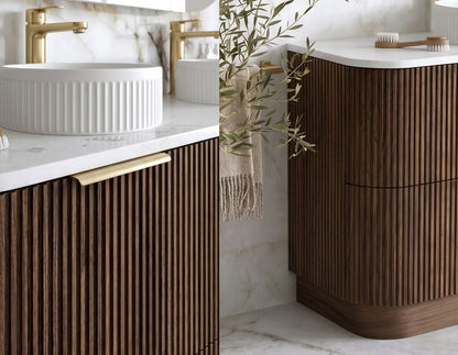 Havana 1500mm Sable Walnut Floorstanding Cabinet