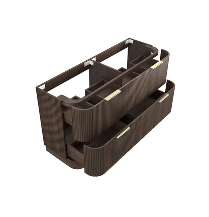 Havana 1500mm Sable Walnut Floorstanding Cabinet