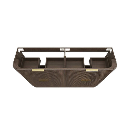 Havana 1800mm Sable Walnut Floorstanding Cabinet