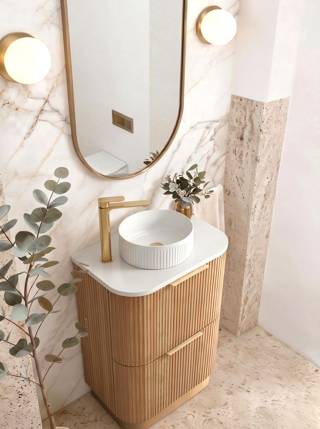 Havana 600mm Woodland Oak Floorstanding Cabinet