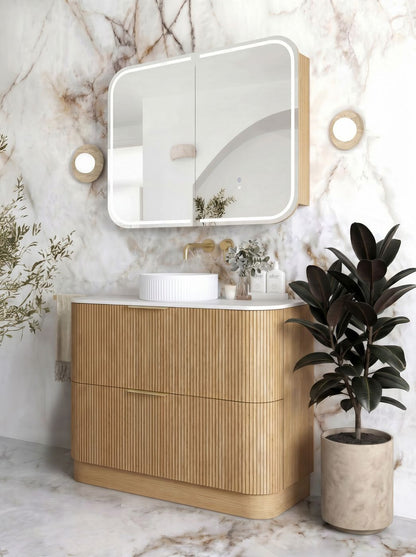 Havana 900mm Woodland Oak Floorstanding Cabinet