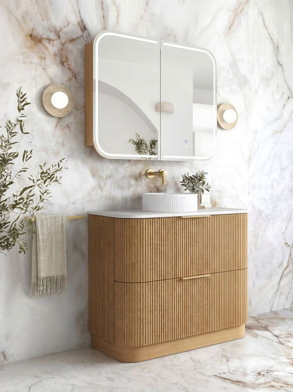 Havana 900mm Woodland Oak Floorstanding Cabinet
