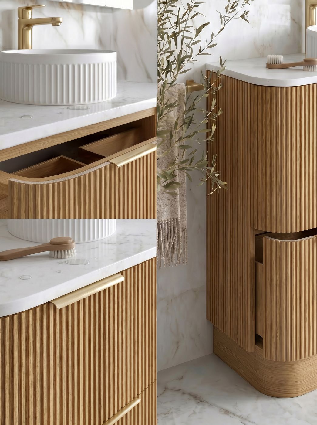 Havana 1200mm Woodland Oak Floorstanding Cabinet