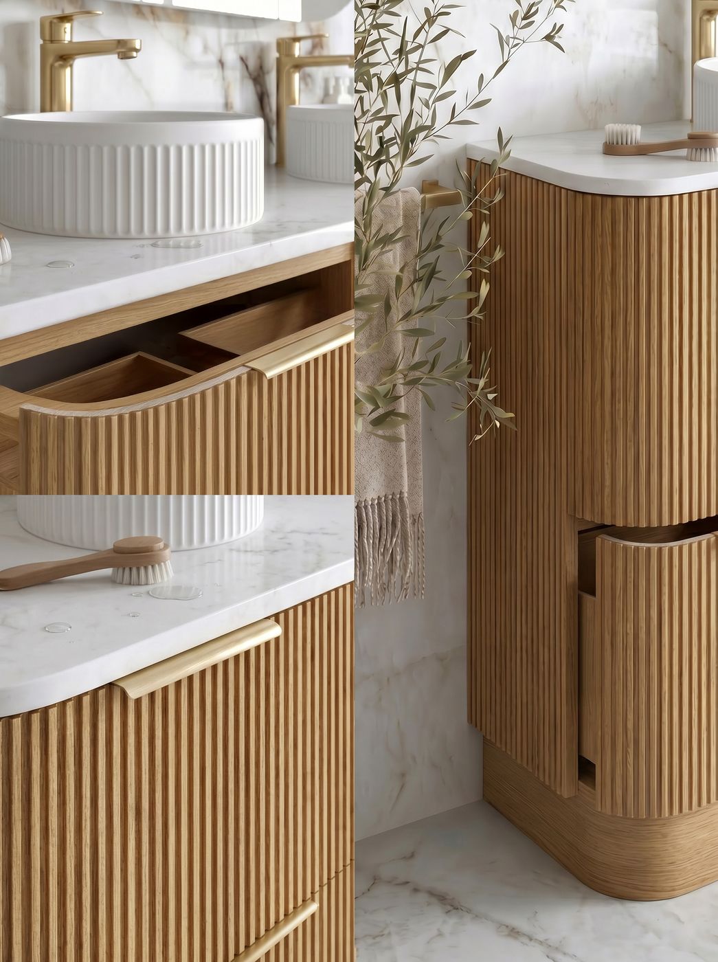 Havana 1500mm Woodland Oak Floorstanding Cabinet