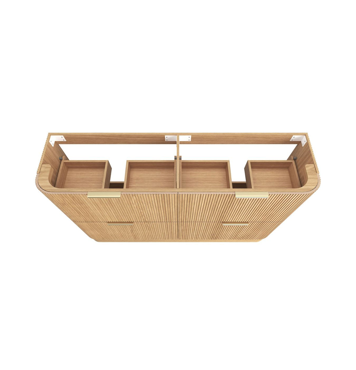 Havana 1800mm Woodland Oak Floorstanding Cabinet