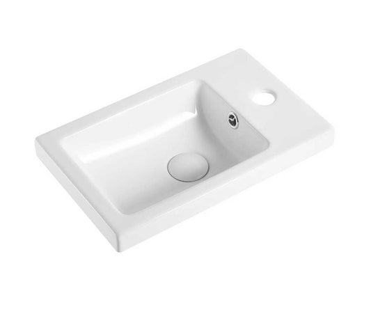 Mini Ensuite Basin 400x255mm Basin with Overflow