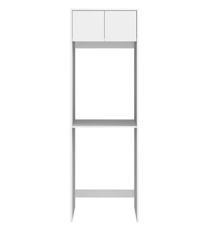 Laundry Kit 1305C Bondi Fluted White with Natural Carrara Marble Top with 12 O'clock Tap Hole cut out