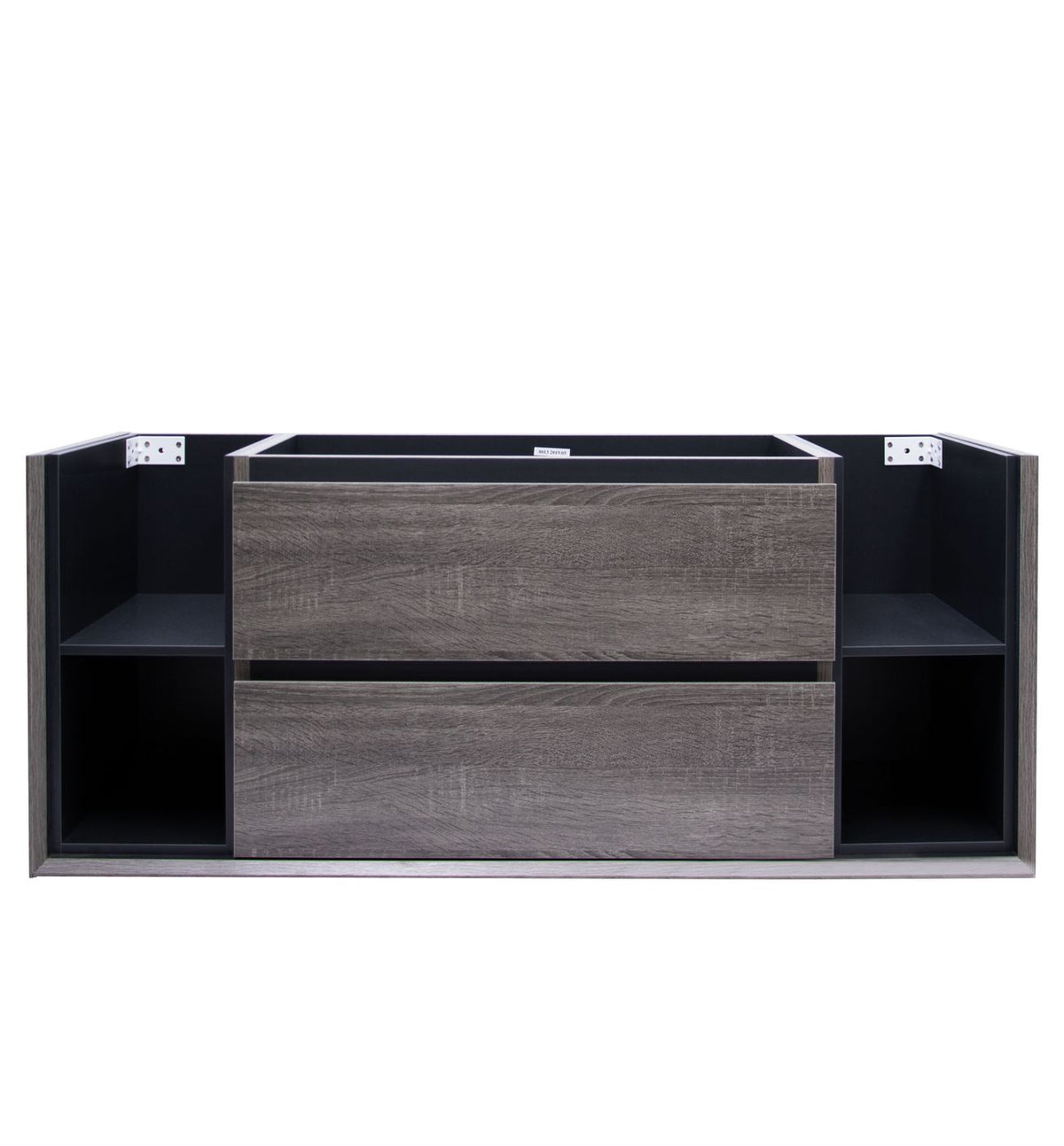 Maximo 1200mm Amazon Grey Wall Hung Cabinet Only Drawer & Shelves