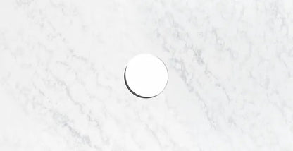 INSPIRE CLOUDY CARRARA ABOVE COUNTER SINGLE BOWL VANITY SOLID SURFACE STONE TOP (AVAILABLE IN 600MM, 750MM, 900MM AND 1200MM)