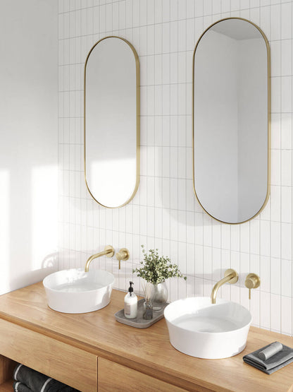 Fino Round 382 Above Counter Fireclay Basin - Matte White