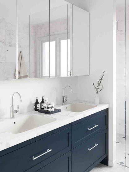 Fino Large 55 x 41 Under Counter Fireclay Basin - Matte White