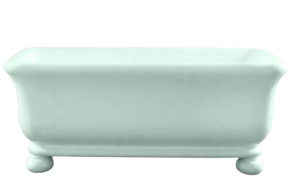 Kirkham 180 x 84 TitanCast Solid Surface Freestanding Bath with Ball Feet - Special Finish