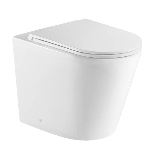 Fino WhisperFlush Gloss White Floor Pan with Thin Seat