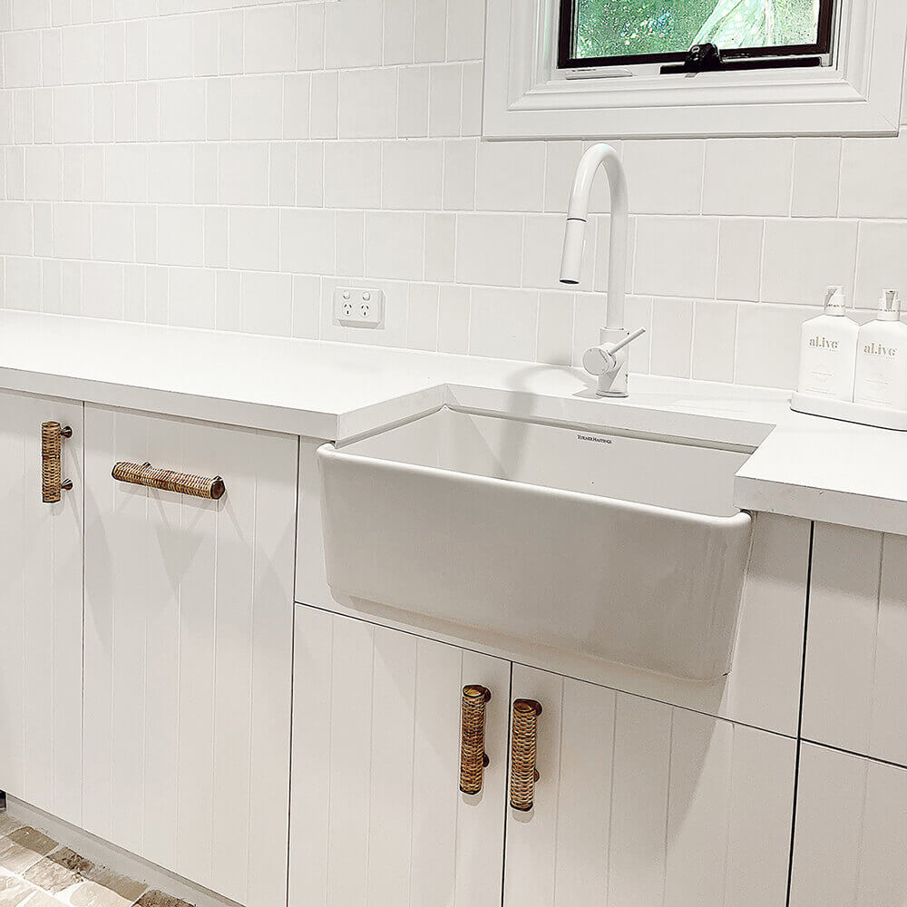 Galdor 60 x 41 Fine Fireclay Farmhouse Butler Sink