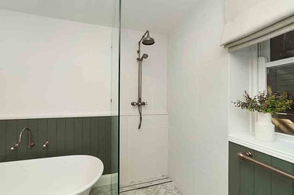 Blanche 162 x 77 TitanCast Solid Surface Freestanding Bath - Satin Silk White