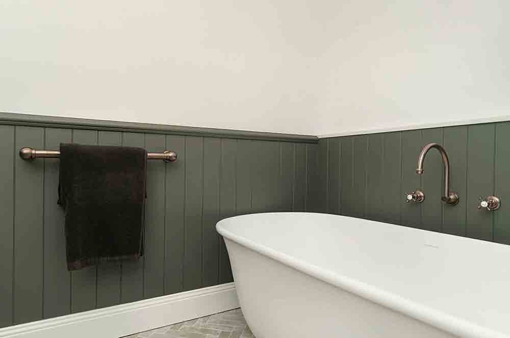 Blanche 162 x 77 TitanCast Solid Surface Freestanding Bath - Satin Silk White