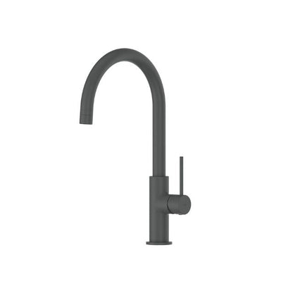 Greens Maci Gooseneck Sink Mixer Gun Metal