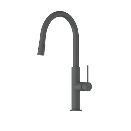 Greens Maci Pull Down Sink Mixer Gun Metal