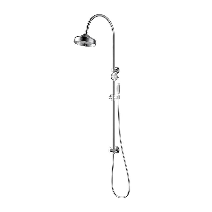 Clasico Shower Set - Brushed Nickel