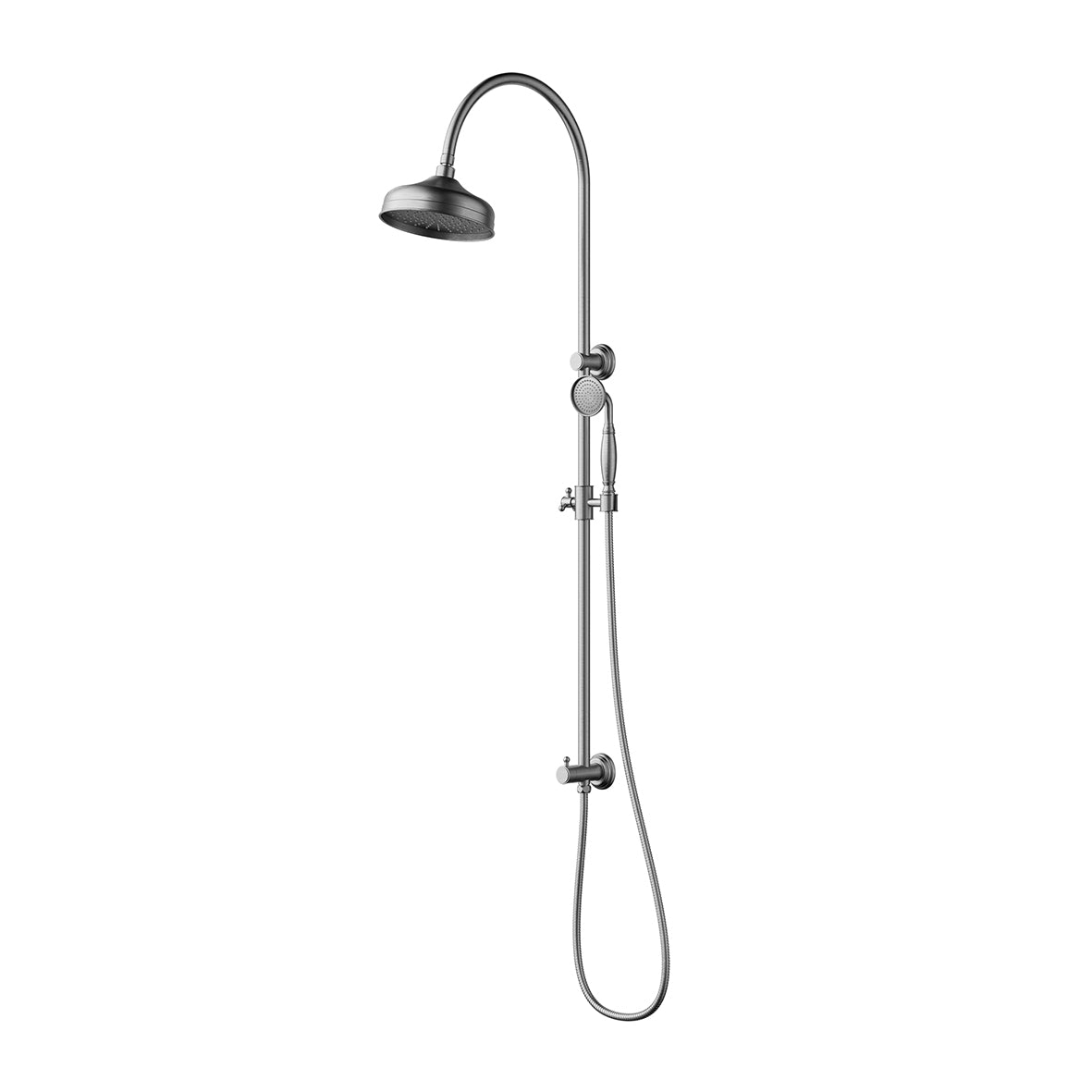 Clasico Shower Set - Matt Black