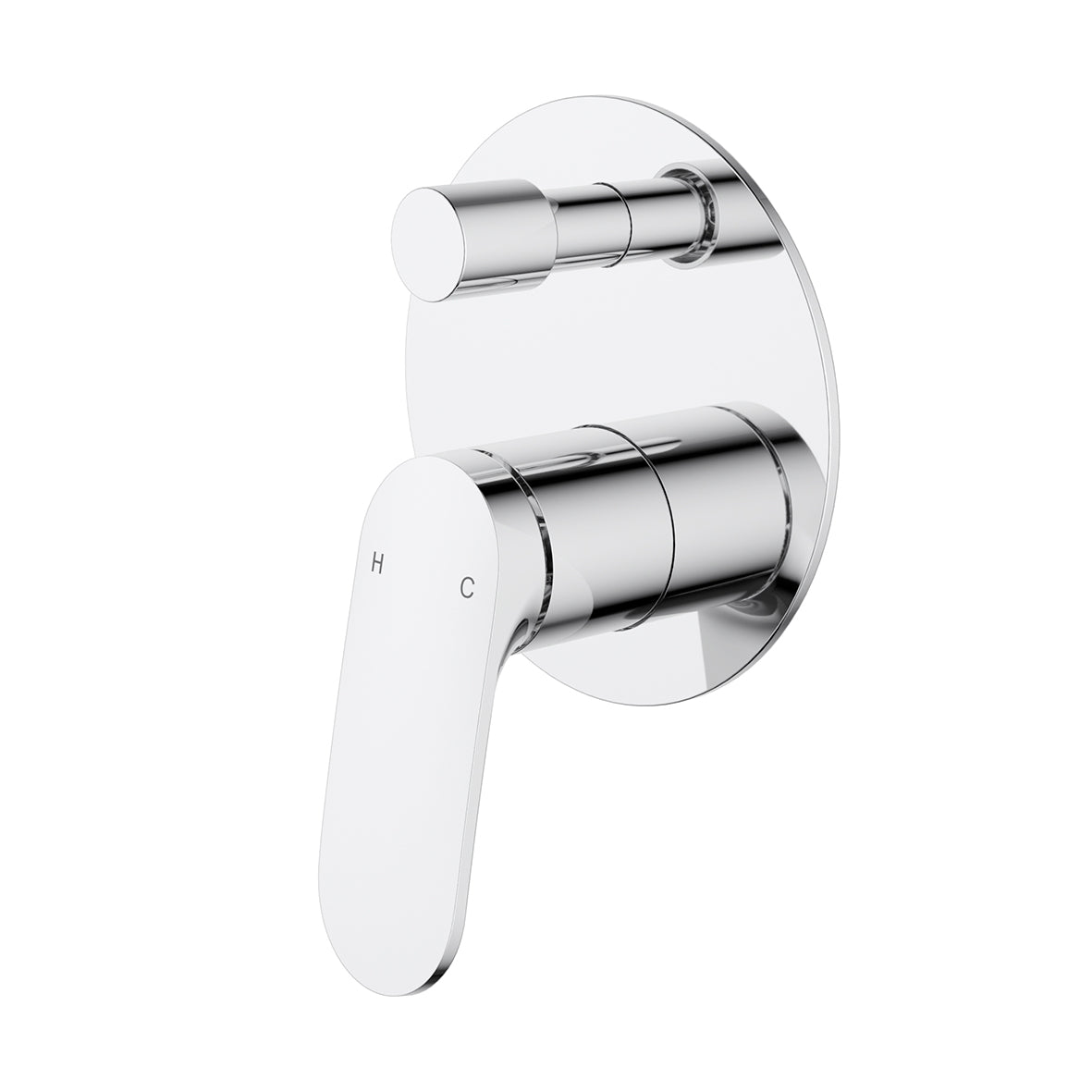 Sulu II Wall Diverter Mixer Trim Kits - Chrome / Wall Diverter Mixer Rough-In Body