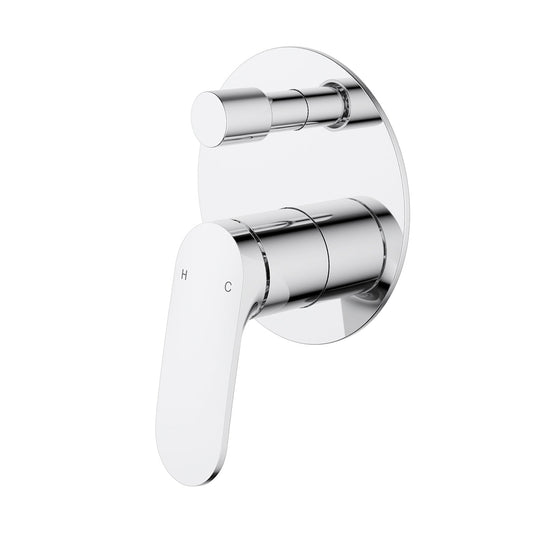 Sulu II Wall Diverter Mixer Trim Kits - Chrome / Wall Diverter Mixer Rough-In Body