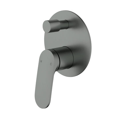 Sulu II Wall Diverter Mixer Trim Kits - Brushed Gold / Wall Diverter Mixer Rough-In Body